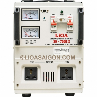 lioasaigon.vn-giá ổn áp LiOA 7.5 kVA