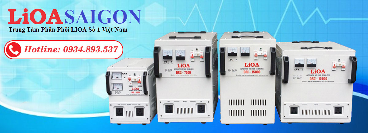 Biến áp LIOA Sài Gòn - Nhà phân phối sản phẩm chính hãng giá rẻ